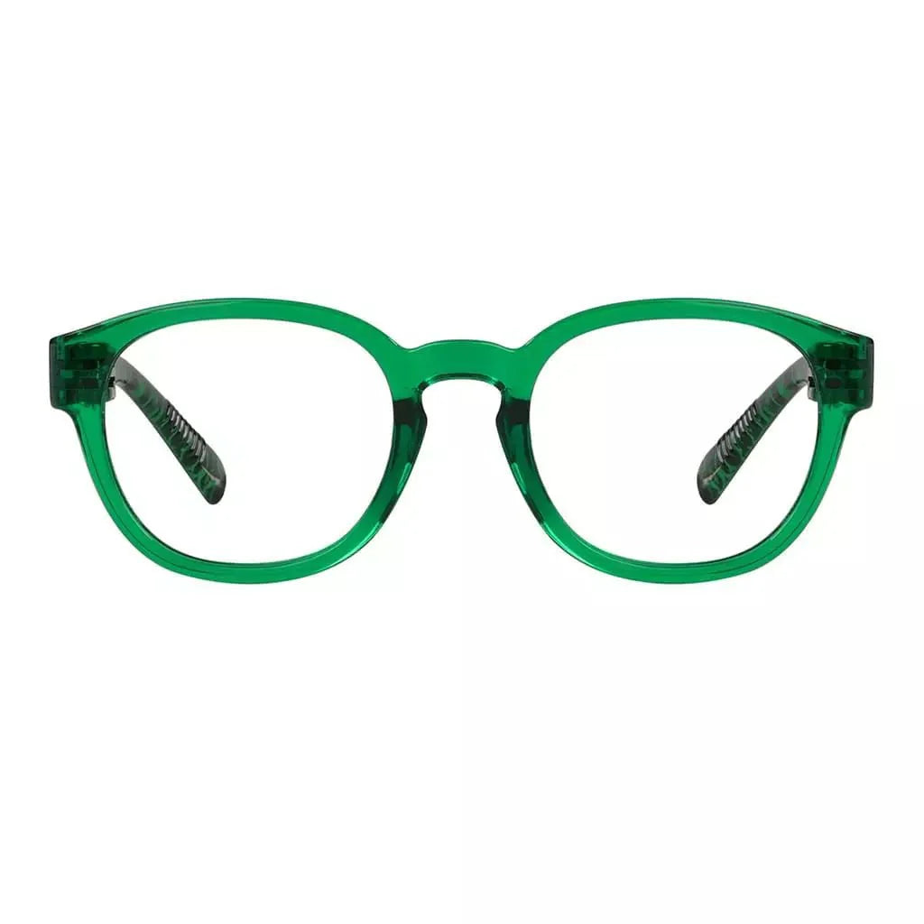 Eyeglasses Oval Metalless Screwless Spec Women Zero Power