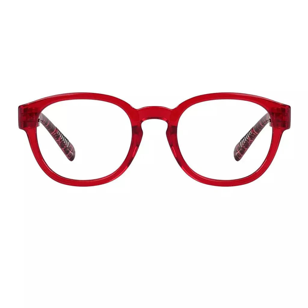 Eyeglasses Oval Metalless Screwless Spec Women Zero Power