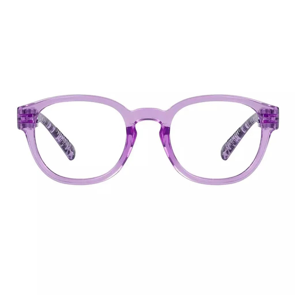 Eyeglasses Oval Metalless Screwless Spec Women Zero Power