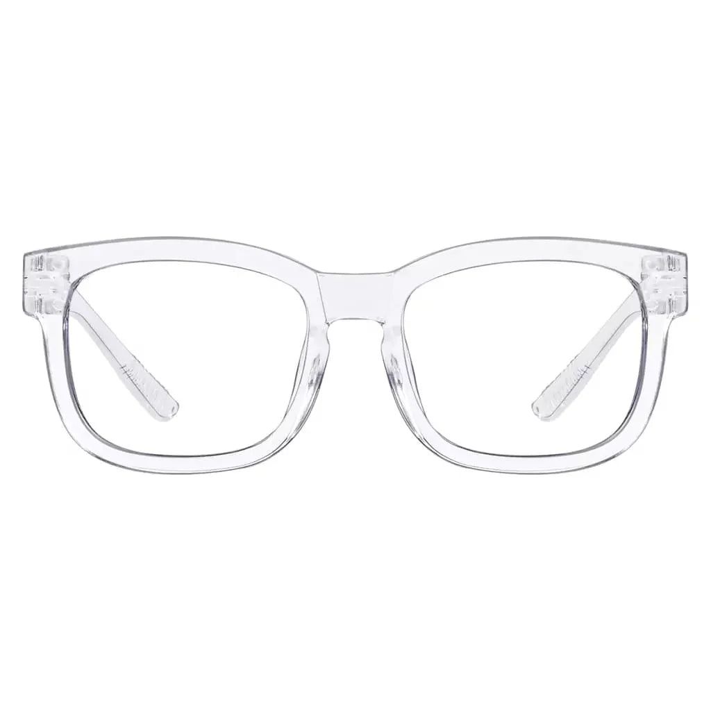 Eyeglasses Square Metalless Screwless Spec Women Zero Power