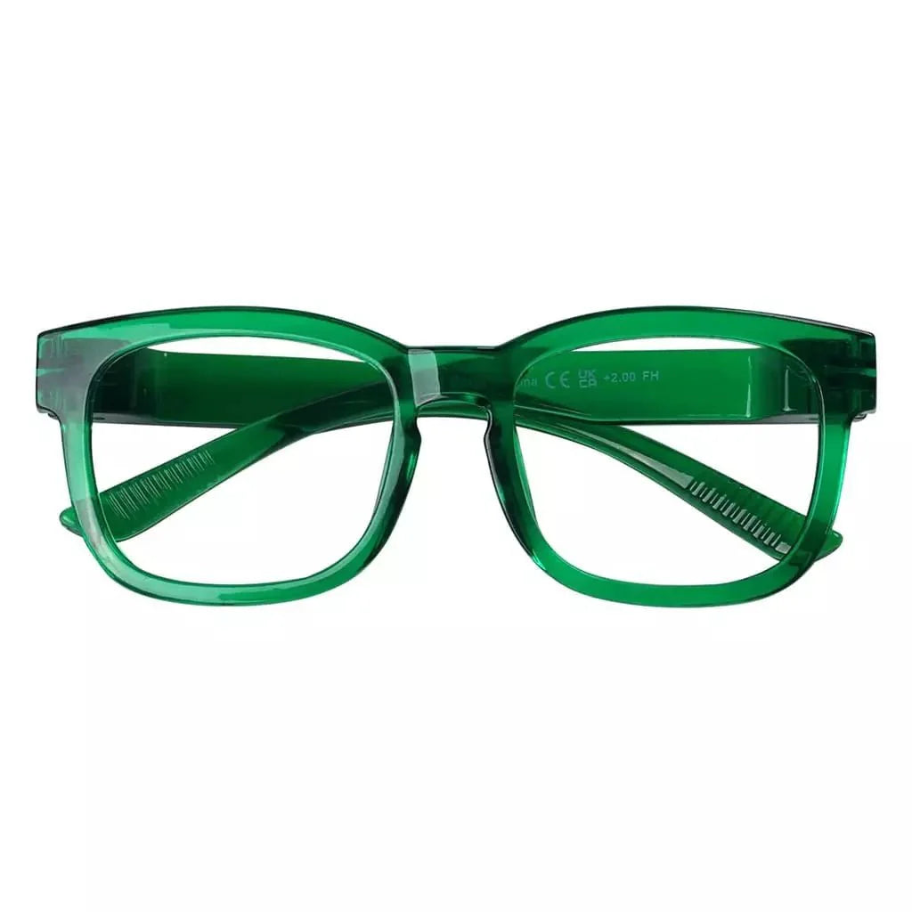 Eyeglasses Square Metalless Screwless Spec Women Zero Power