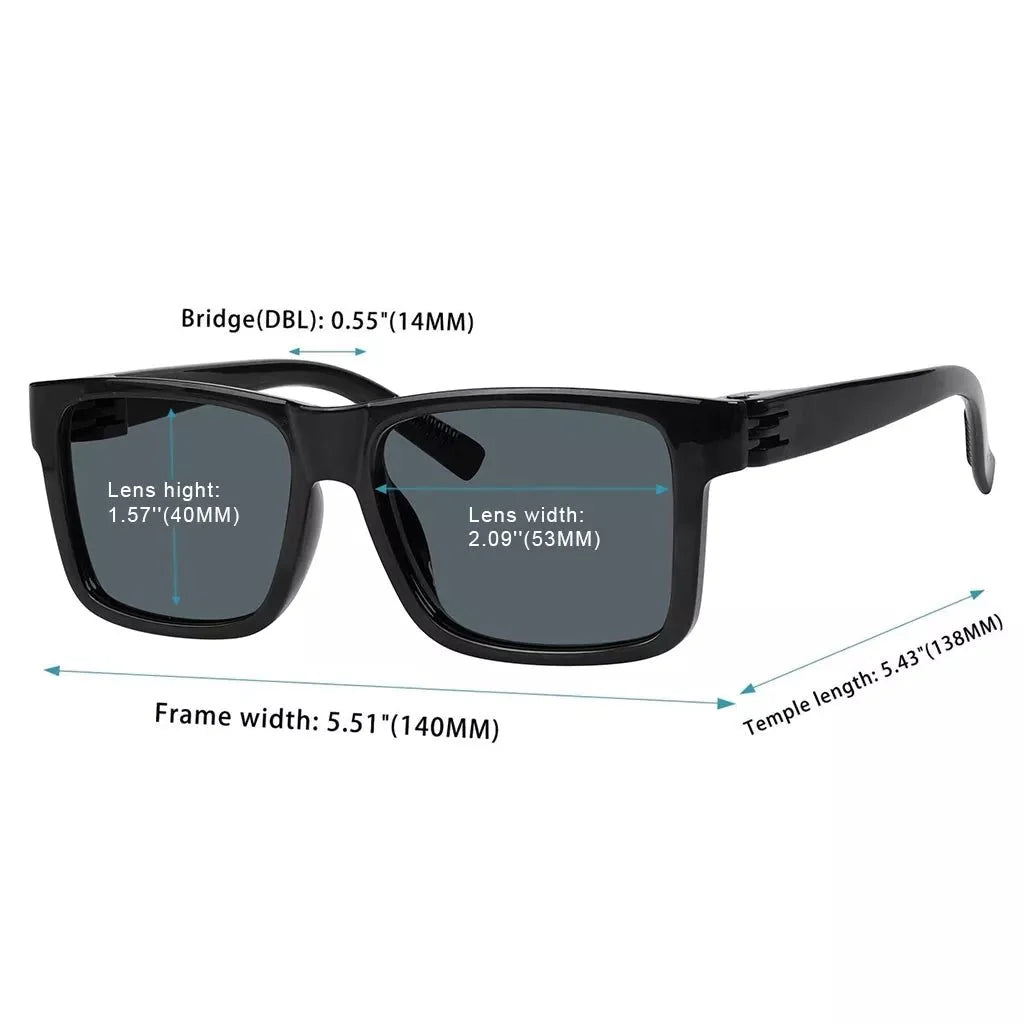 Polarized Sunglasses Screwless Metalless Spring Hinge