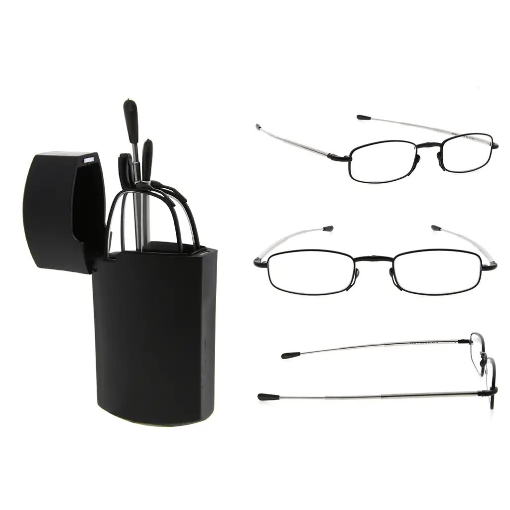 wirerim folding reading glasses women men