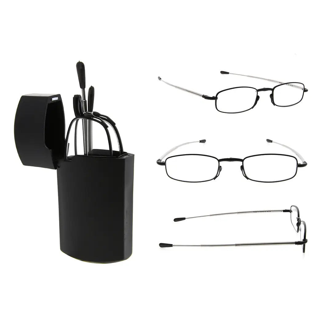 wirerim folding reading glasses women men