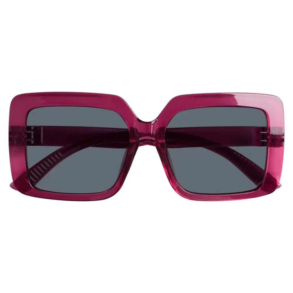 Sunglasses Metalless Square Spring Hinge for Women